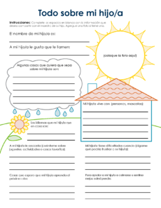 All About My Child (Spanish)