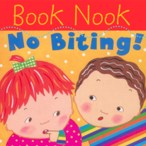 No Biting by Karen Katz; Illustrated by Steve Johnson and Lou Fancher