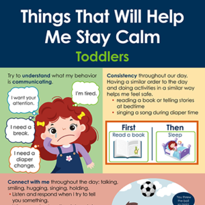 Things That Will Help Me Stay Calm – Toddlers (PDF)