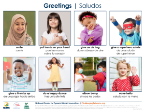 Greeting Board (English-Spanish)
