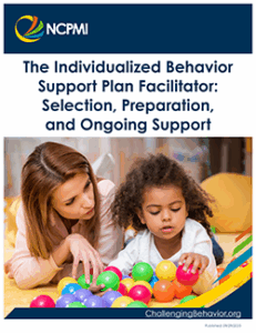 The Individualized Behavior Support Plan Facilitator: Selection, Preparation, and Ongoing Support